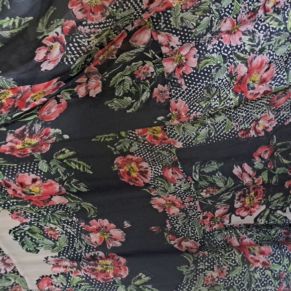 Johnny Was Rana BEAUTIFUL Maxi floral silk skirt. Beautiful floral print sizeS - Picture 3 of 8
